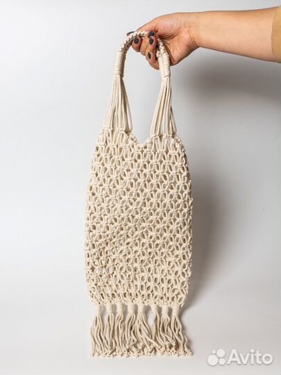 Макраме сумка-авоська