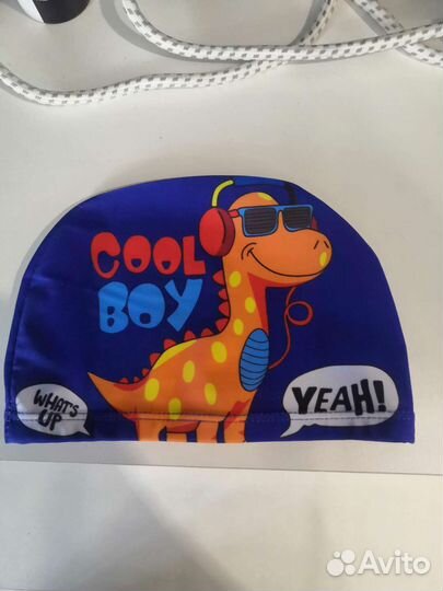 Шапка для плавания детская