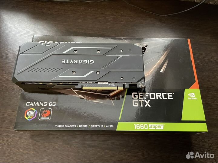 Gtx 1660 Super С коробкой и чеком