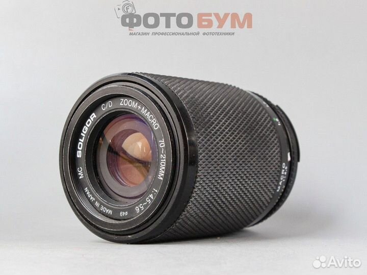 Дефект Soligor C/D 70-210mm f4.5-5.6 MC Nikon F