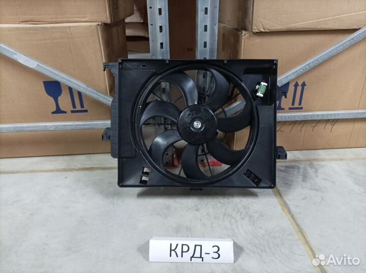 Диффузор Hyundai Solaris 1 2011-2017