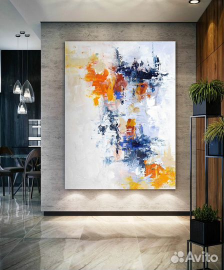 Картина интерьерная ручной работы