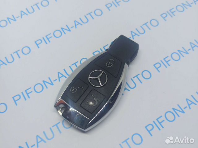 Ключ Mersedes w204 хром рыбка европа
