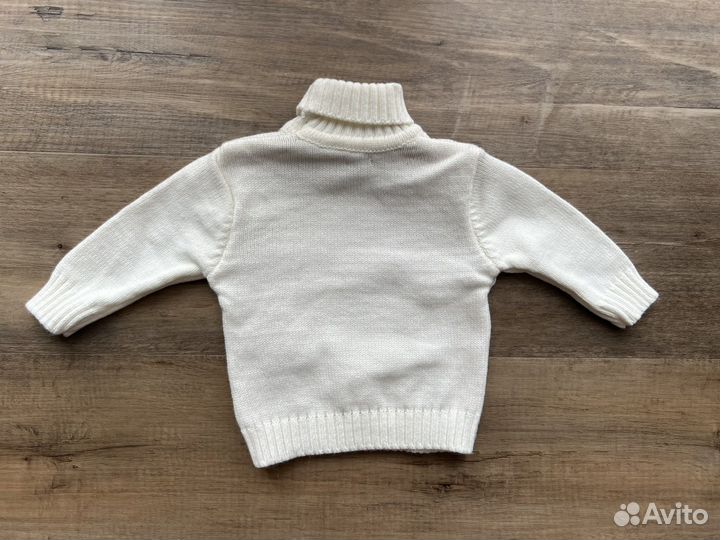 Пуловер на мальчика Турция новый на 6-12 мес