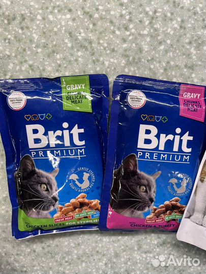 Корм для кошек Organix, Brit, Hills