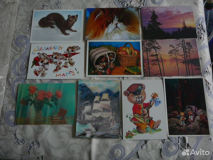 Открытки Новогодние СССР и др., Путеводители