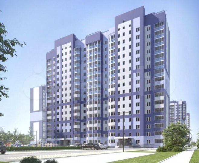 1-к. квартира, 41,3 м², 8/17 эт.