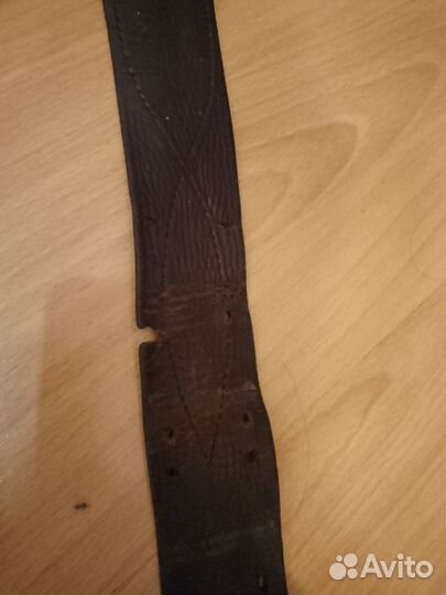 Ремень военный кожаный СССР