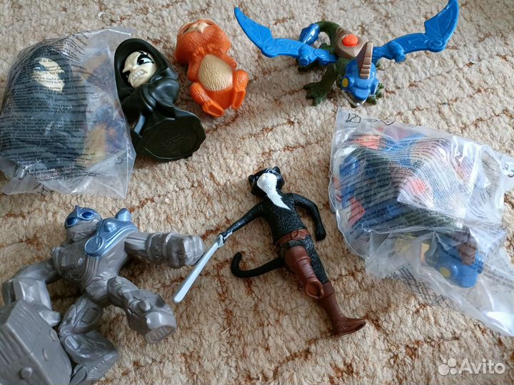 Игрушки из макдоналдса