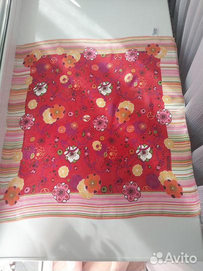 Kenzo, шёлковый платок, оригинал, Италия