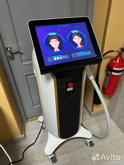 Аппарат лазерной эпиляции Golden black и обучение