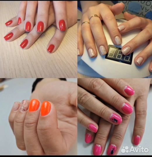 Маникюр с покрытием гель-лаком
