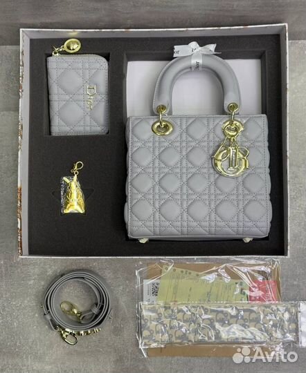 Сумка Lady Dior 2 в 1