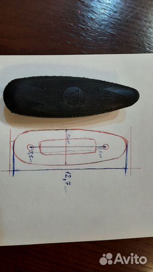 Затыльник для приклада иж