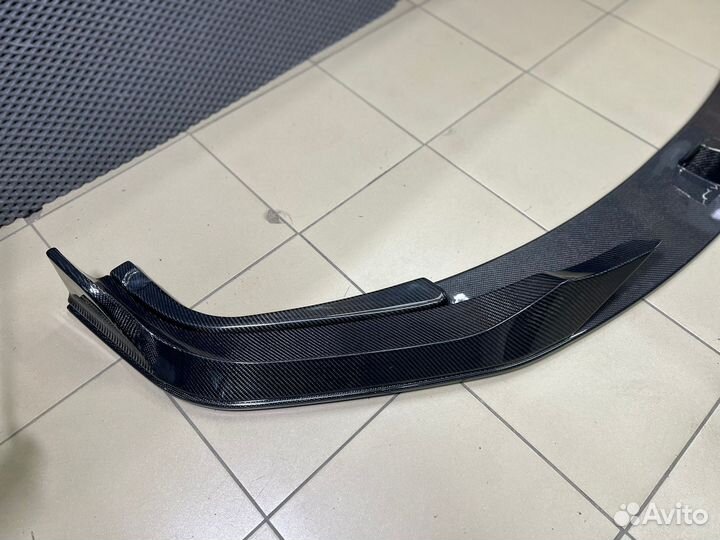 Сплиттер BMW G15 AC Snitzer карбон