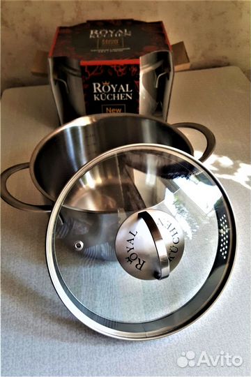 2 Кастрюли Royal Kuchen 3.6 и 8 литров