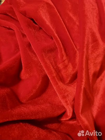 Бархат стрейч ткань