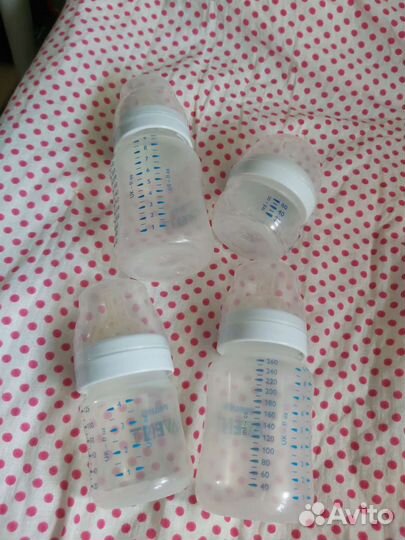 Бутылочки для кормления avent