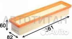 Фильтр воздушный Renault Clio, Kangoo, Modus, Sand