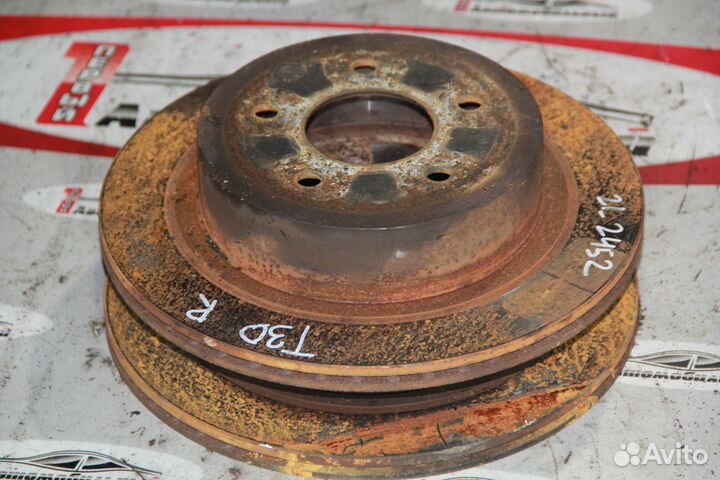 Тормозной диск зад c Nissan Primera TP12 QR20DE