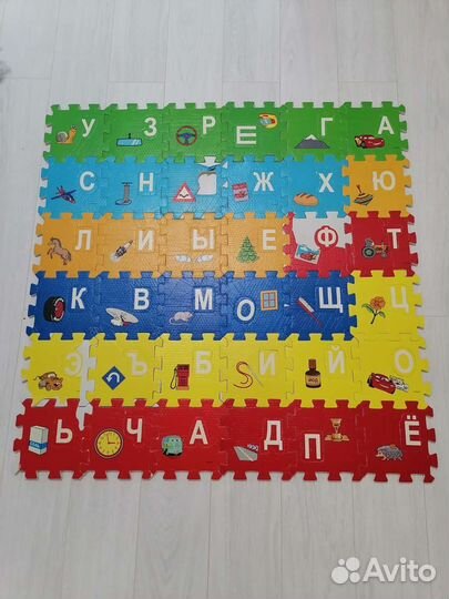 Коврик-пазл Азбука