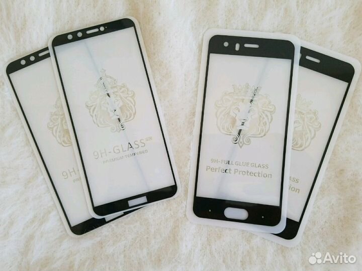 Стекла 3D Huawei Honor 9, 9 Lite на бульваре)