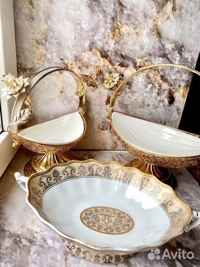 Набор для сервировки новый