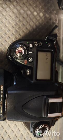 Зеркальный фотоаппарат nikon d90 kit 18 105