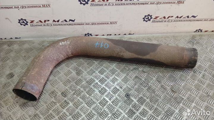 Приемная труба глушителя Man Tga Tgs