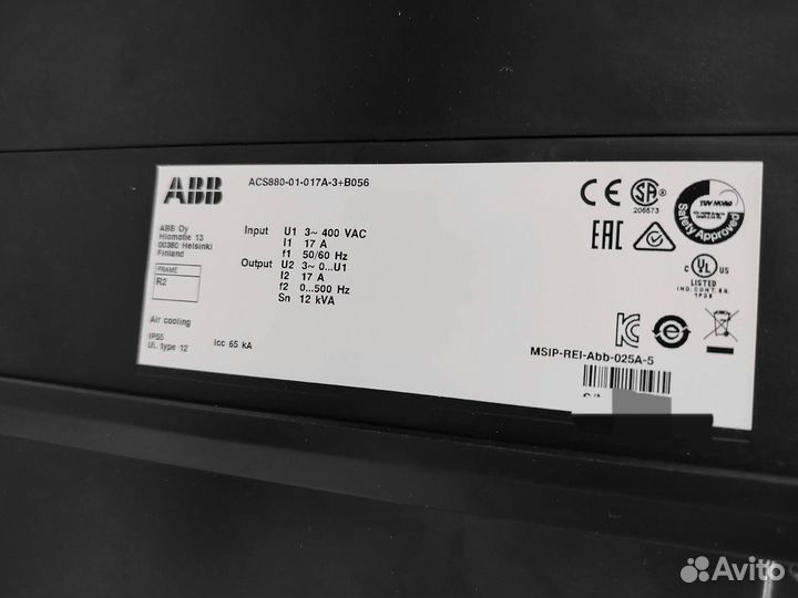 Преобразователь частоты ACS880