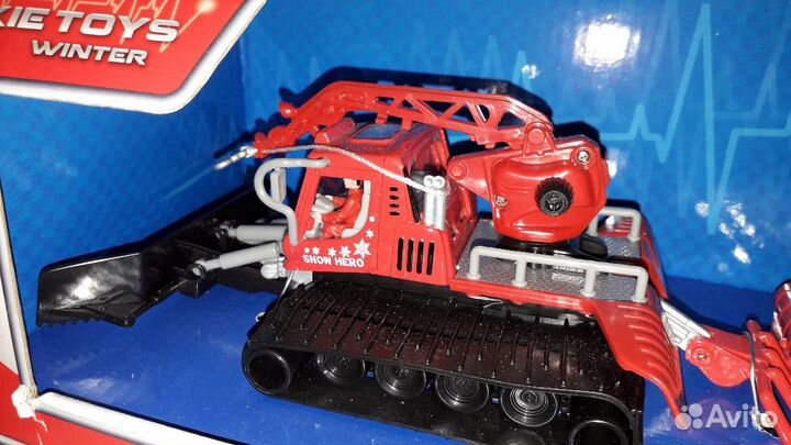 Снегоуборочная машина металл Dickie Toys новая