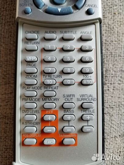 Пульт ду JVC RM-seexa1R