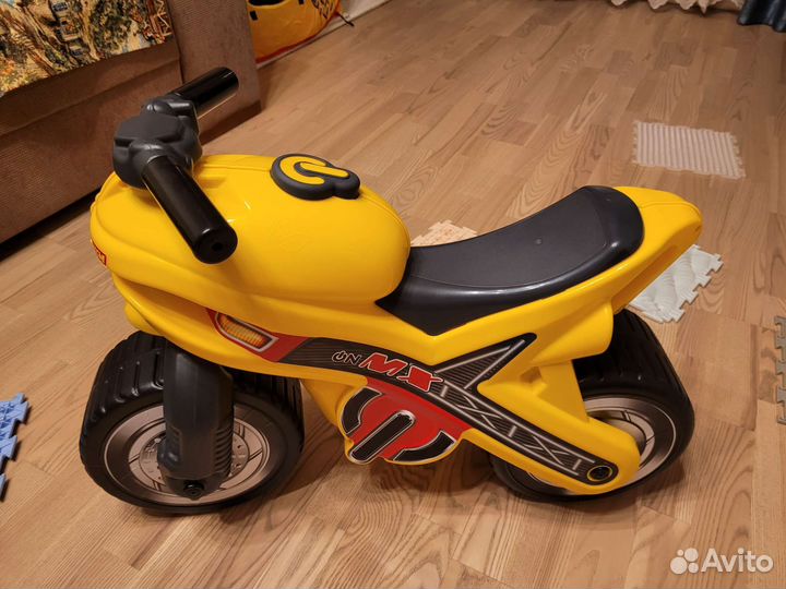 Мотоцикл беговел толокар Полесье