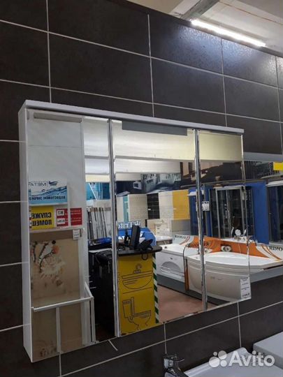 Зеркало трильяж в ванную комнату