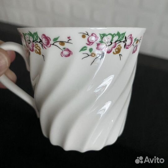 Кофейная чашка, блюдце Лфз