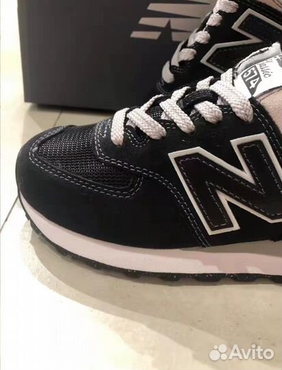 New Balance 574 Чёрные Оригинал