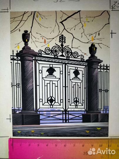 Подлинный оригинал художника СССР ленинград