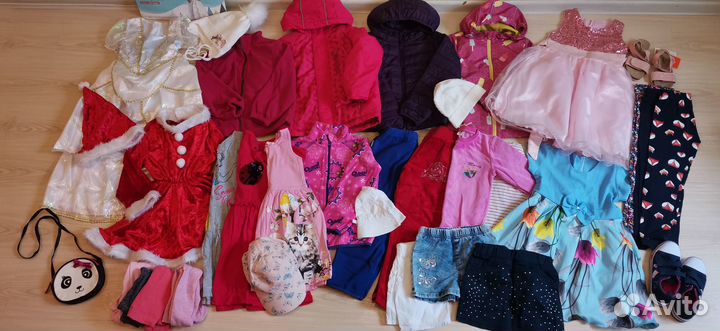 Одежда для девочки на возраст от 5 до 6 лет