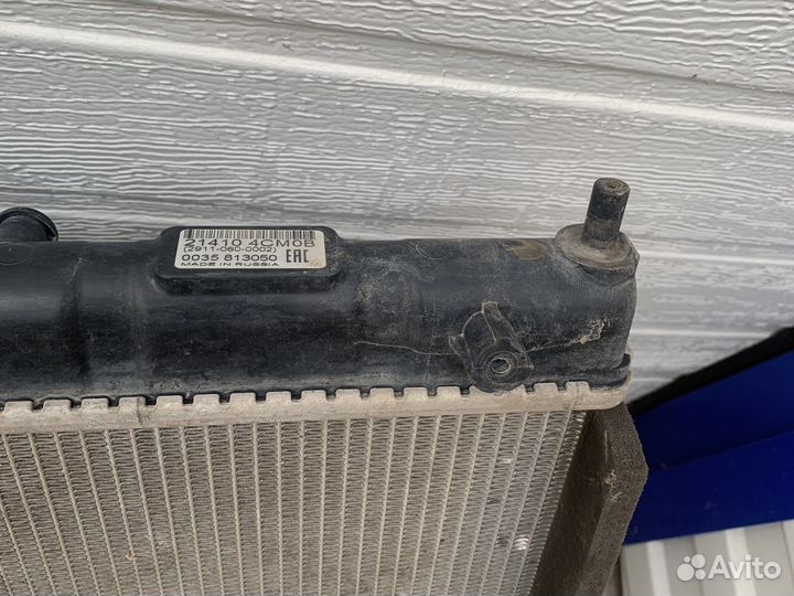 Радиатор охлаждения nissan x-trail