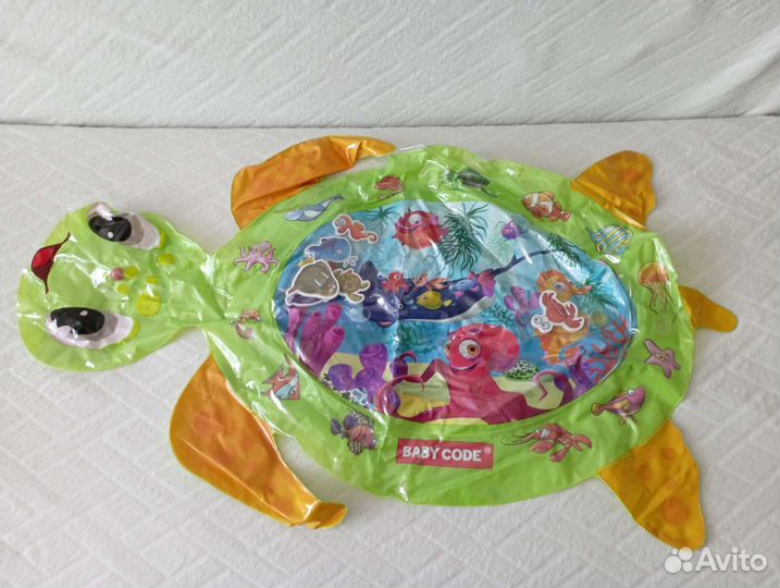 Развивающий коврик водный для малышей