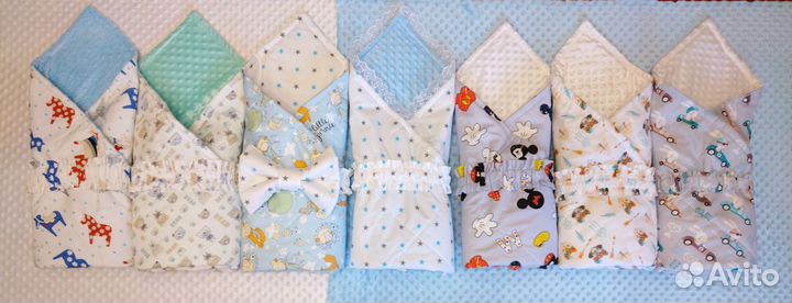 Конверты на выписку лето/одеяло/плед)