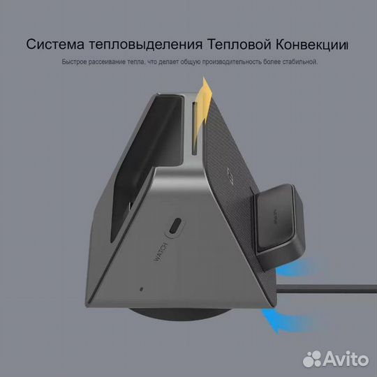 Беспроводная зарядка 3 в 1 + Power Bank