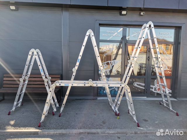 Прокат инструмента стремянки, лестницы
