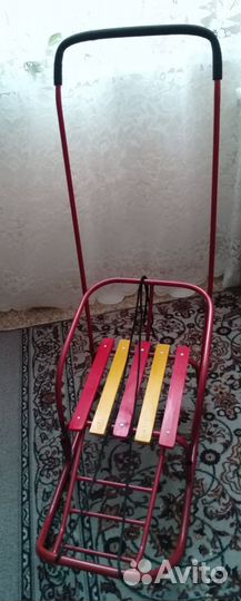 Санки детские с чехлом