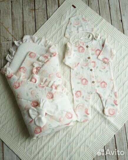 Набор на выписку из муслина (лето)