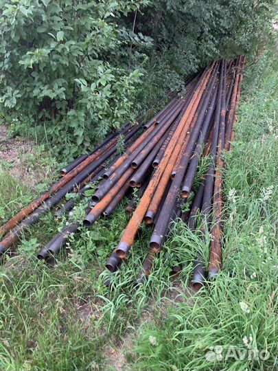 Труба для забора