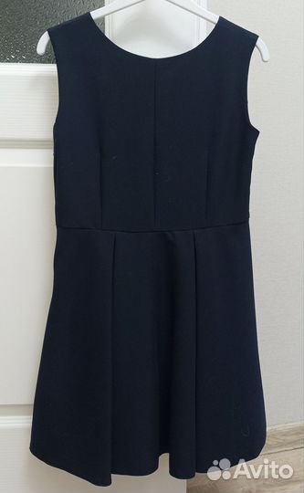 Сарафан школьный синий колледж 140