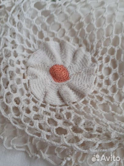 Кружевная старинная наволочка