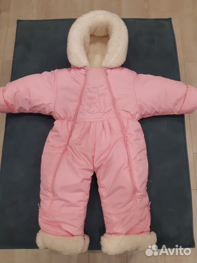 Зимний комбинезон для девочки
