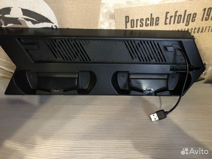 Ps4 подставка с охлаждением и зарядкой